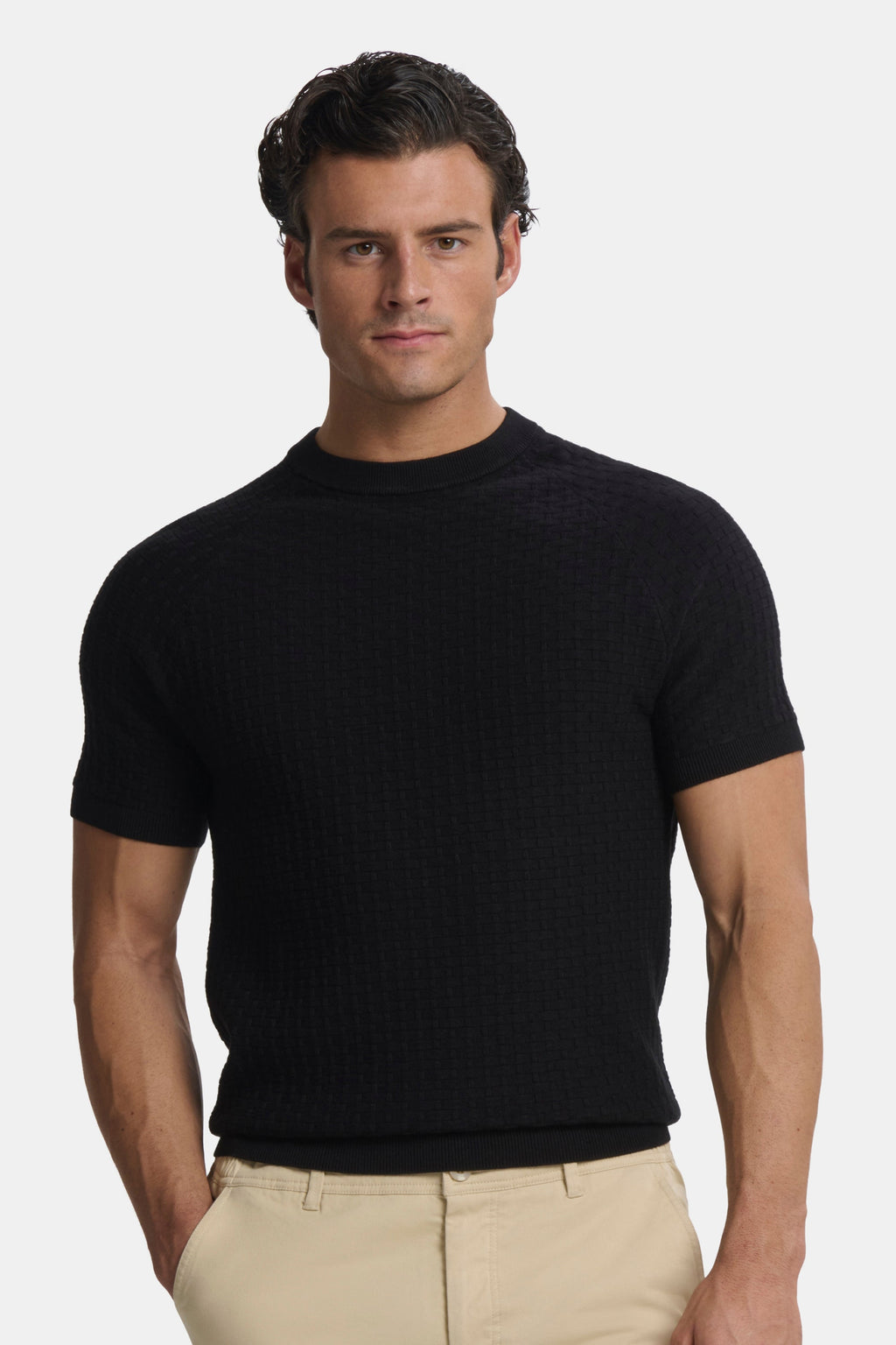Camisa de Punto Texturizado