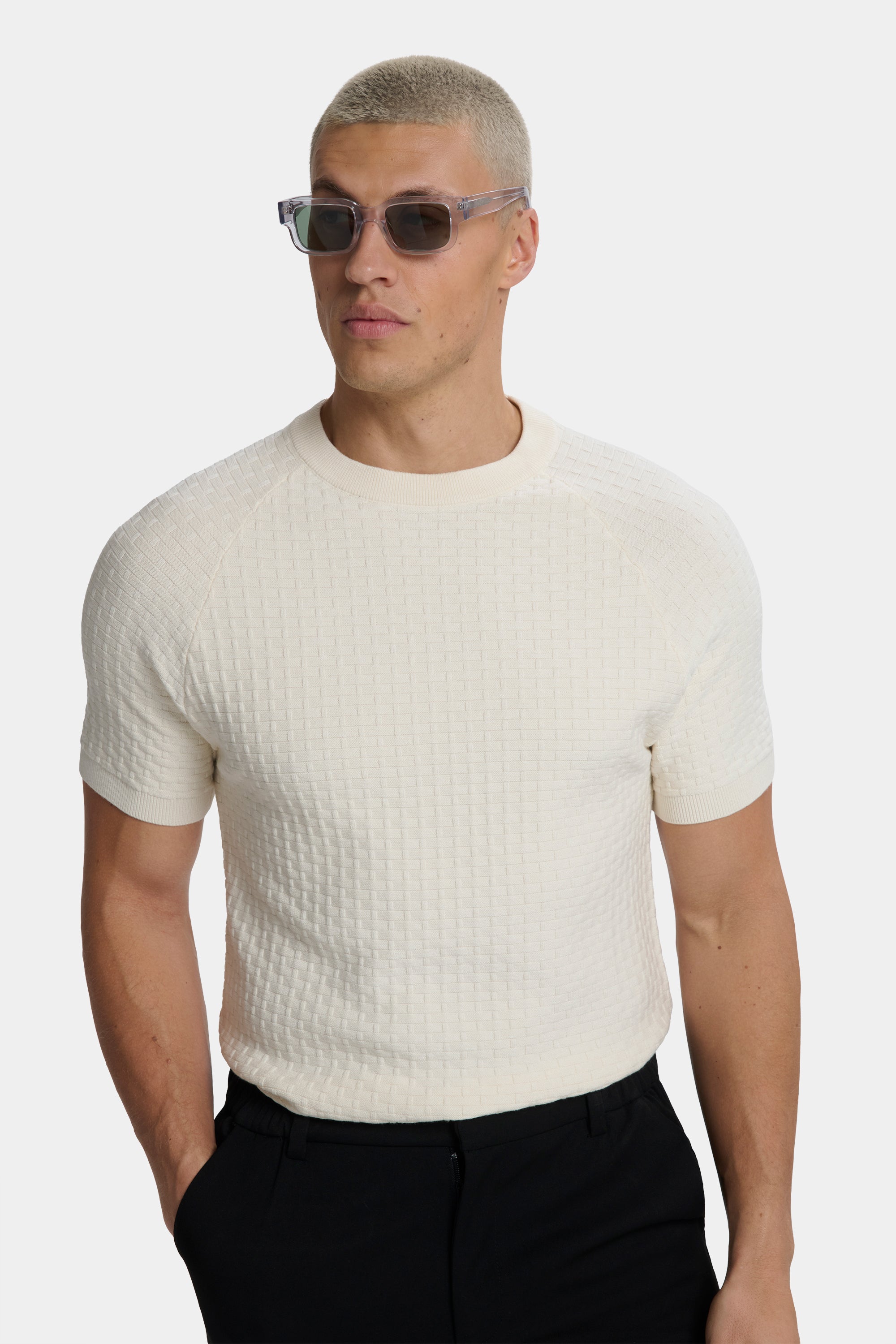 Camisa de Punto Texturizado