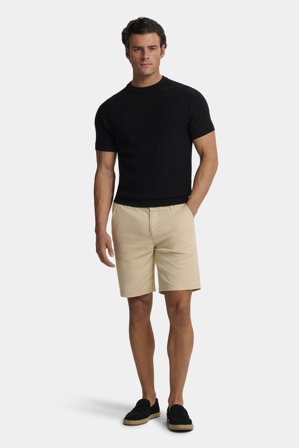 Camisa de Punto Texturizado