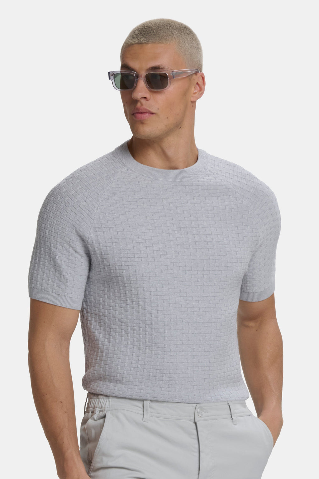 Camisa de Punto Texturizado