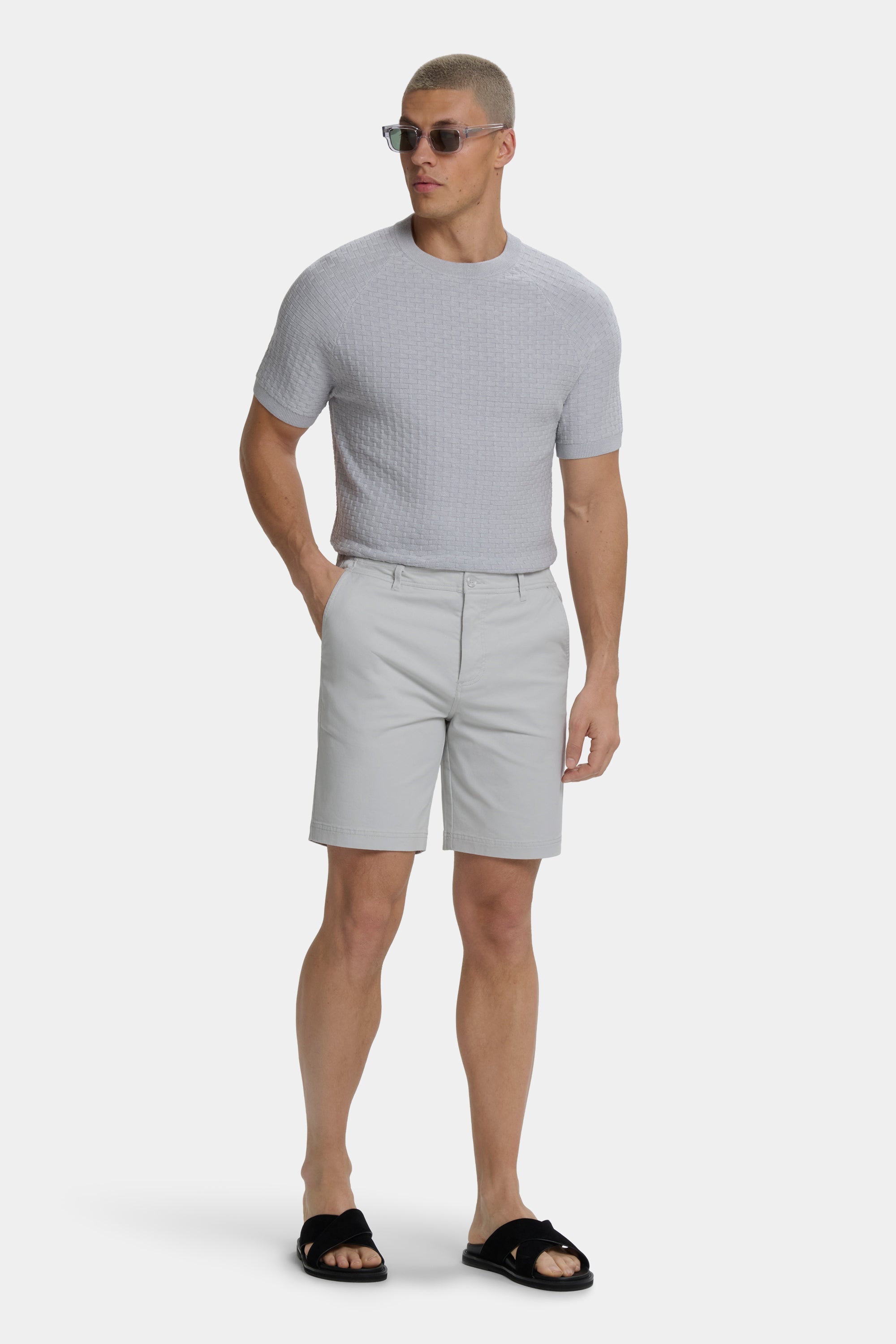 Camisa de Punto Texturizado