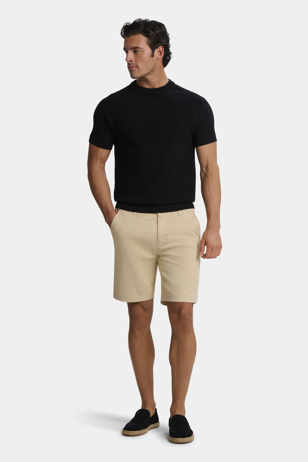 Camisa de Punto Texturizado
