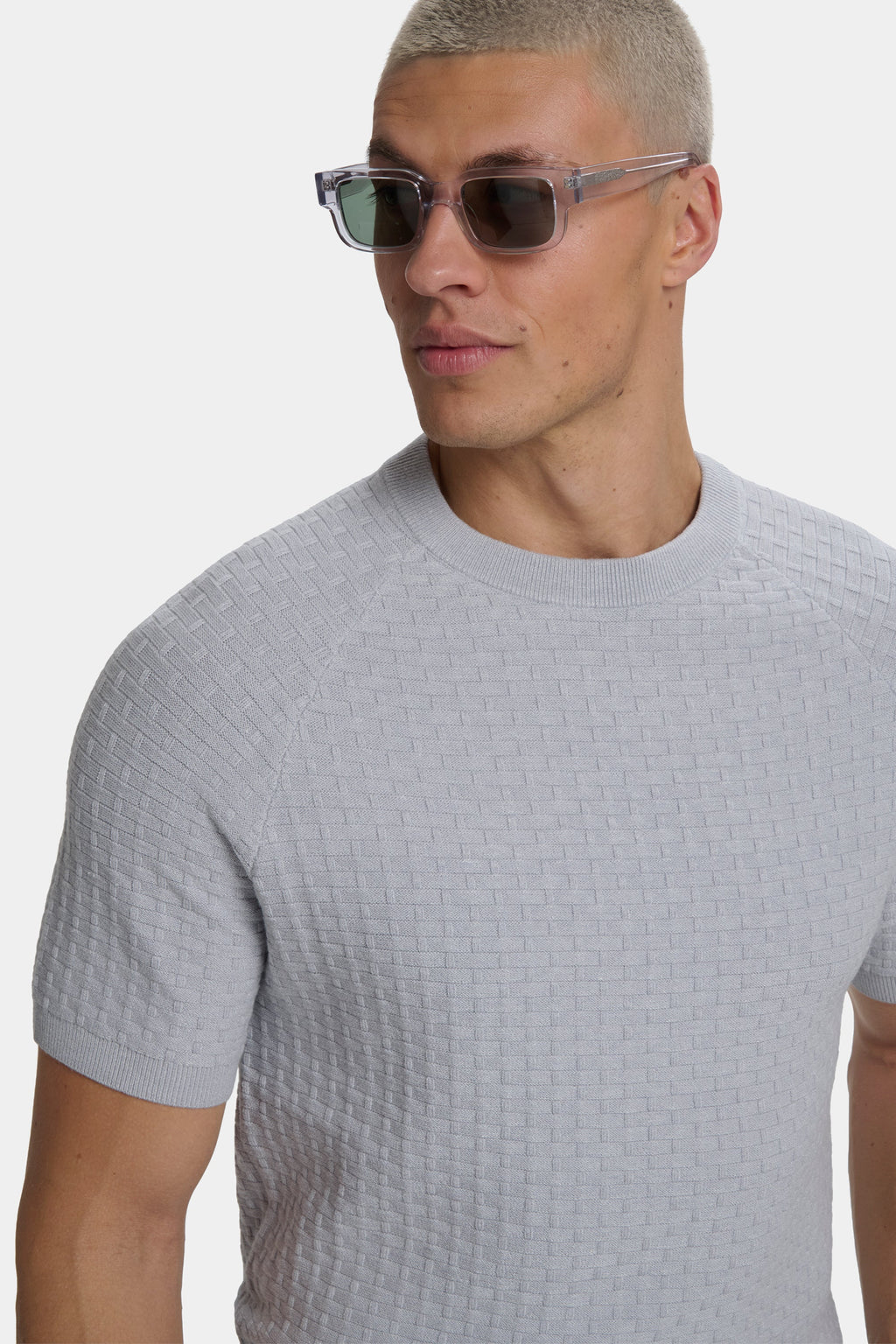 Camisa de Punto Texturizado