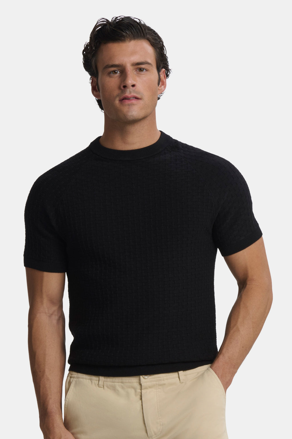 Camisa de Punto Texturizado