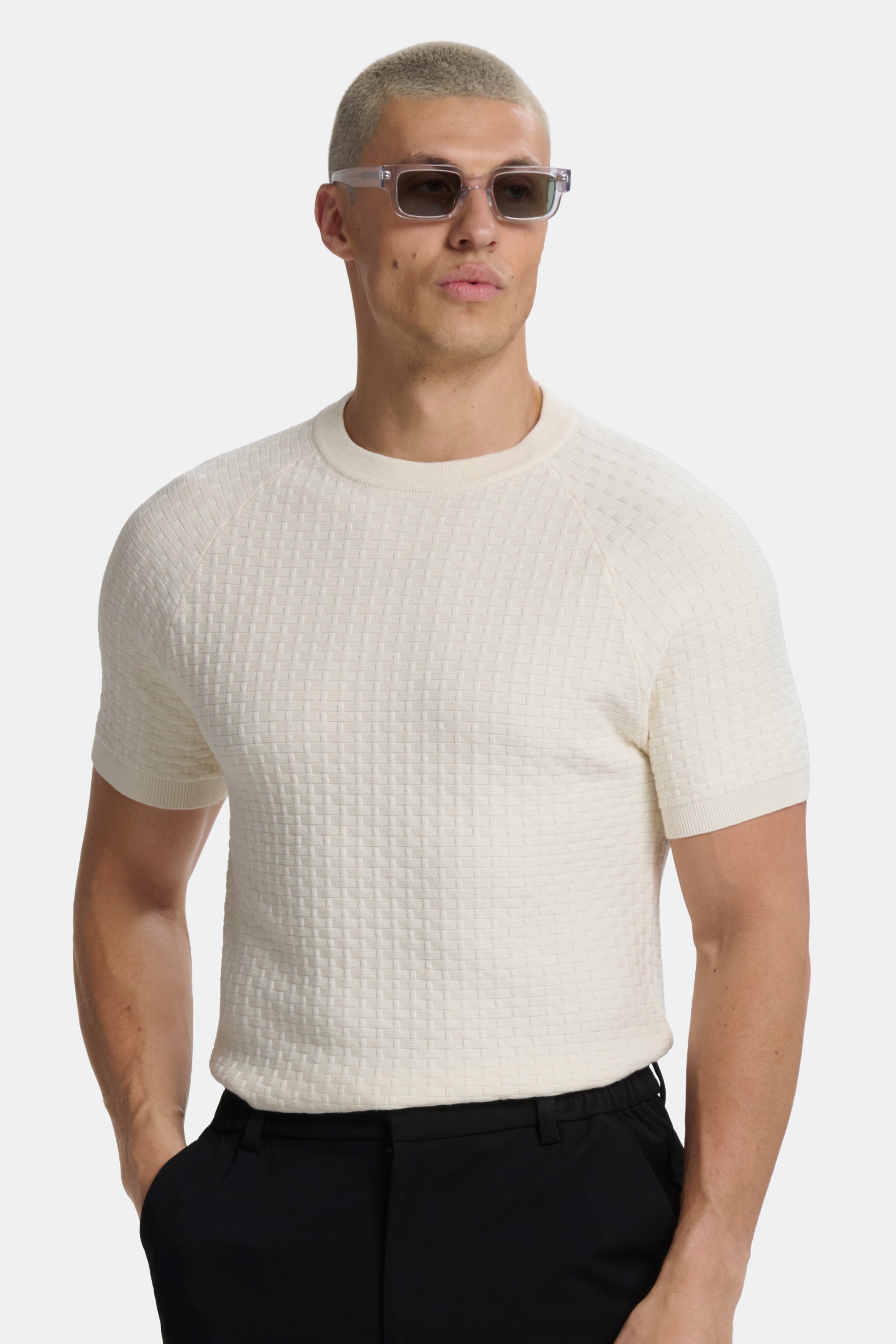 Camisa de Punto Texturizado
