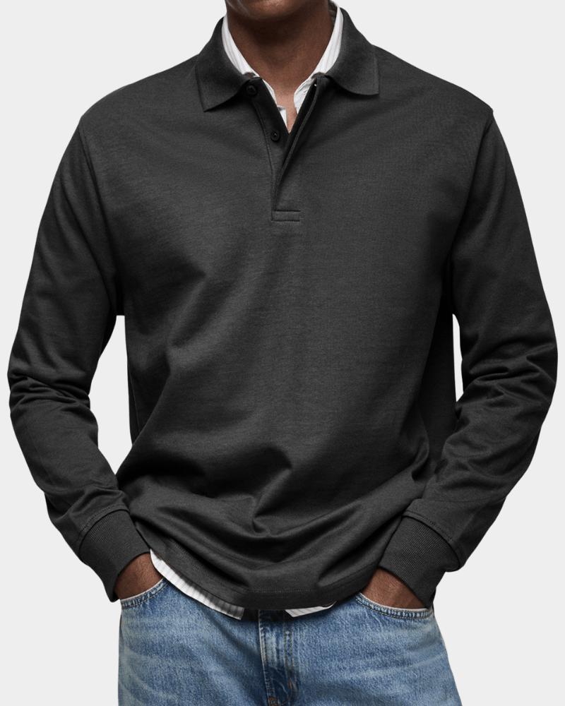 Polo de manga larga
