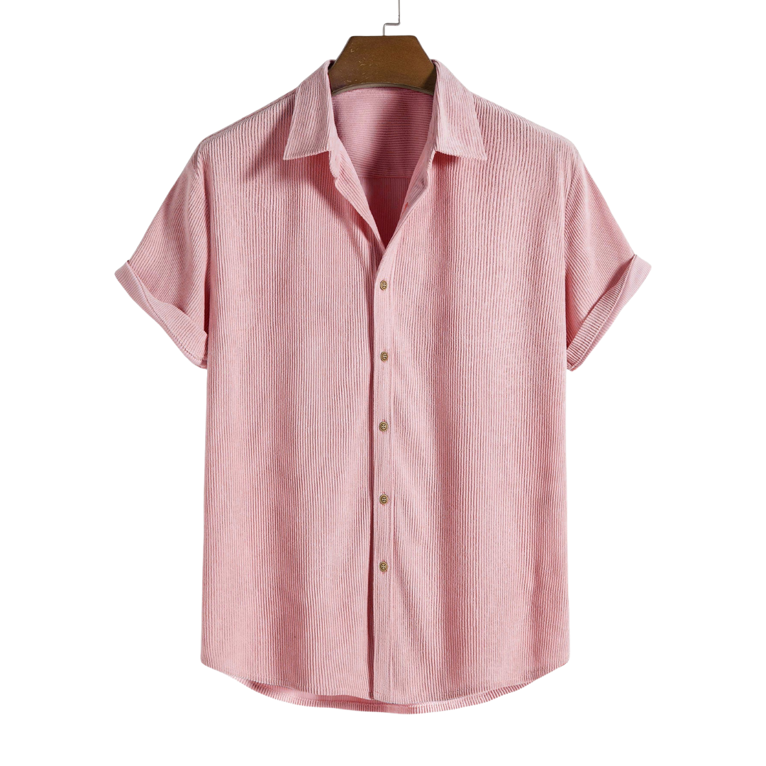 Camisa con botones de manga corta