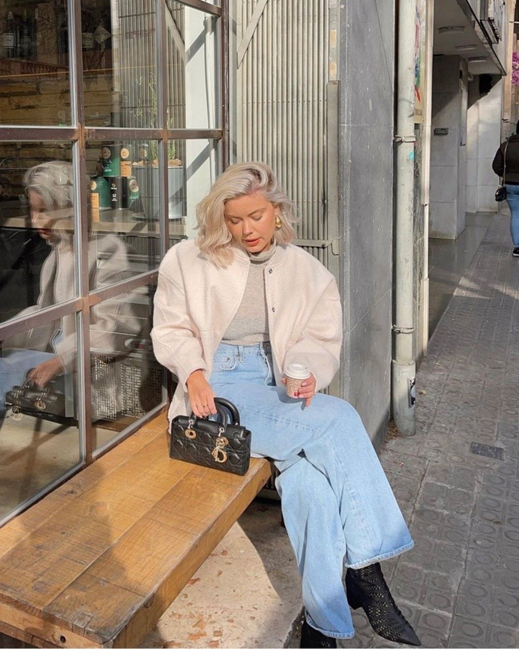 Chaqueta bomber oversize