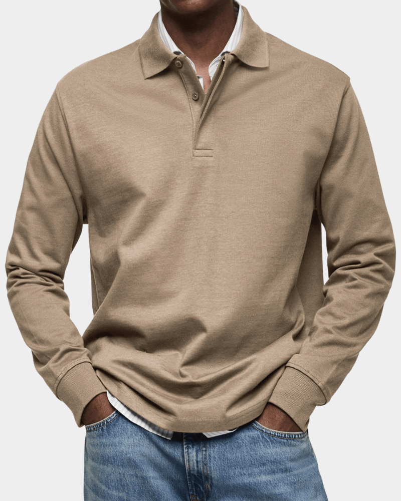 Polo de manga larga