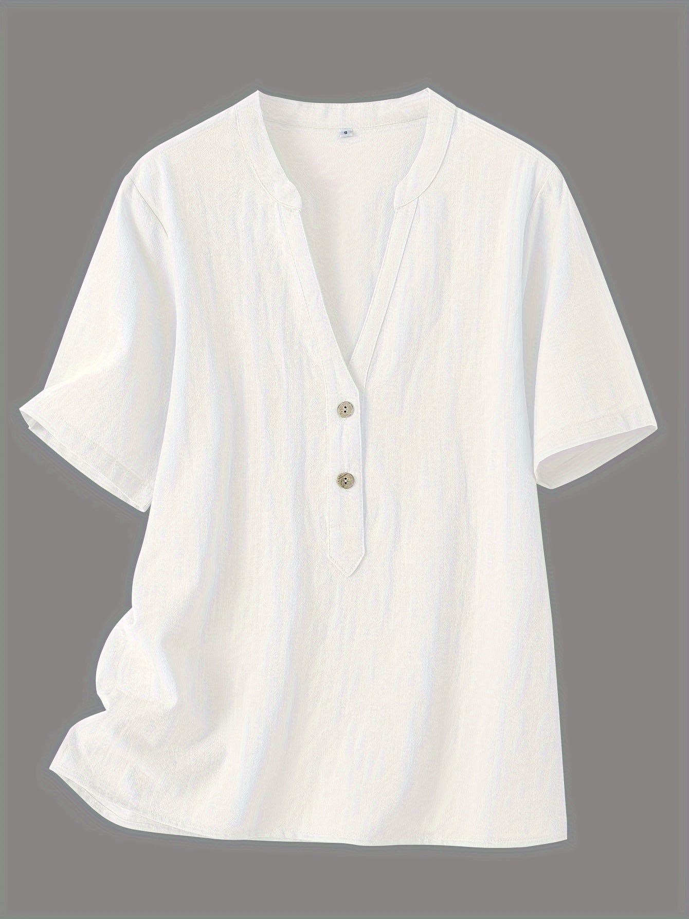 Elegante blusa con cuello en V