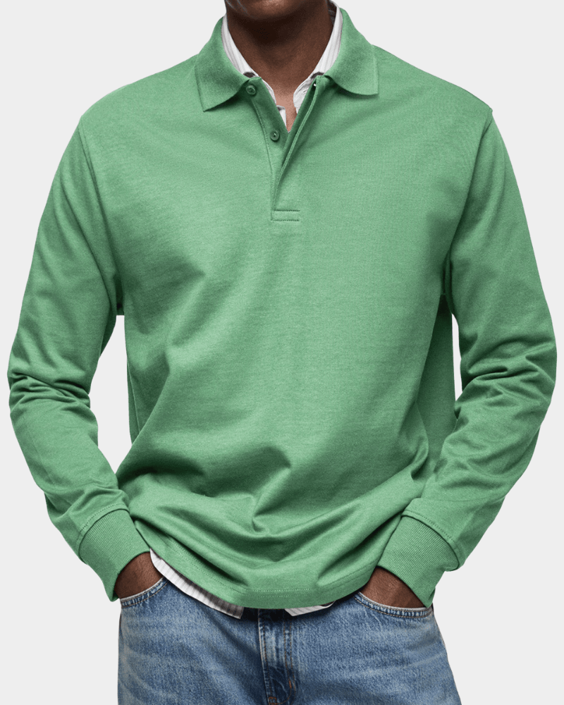 Polo de manga larga
