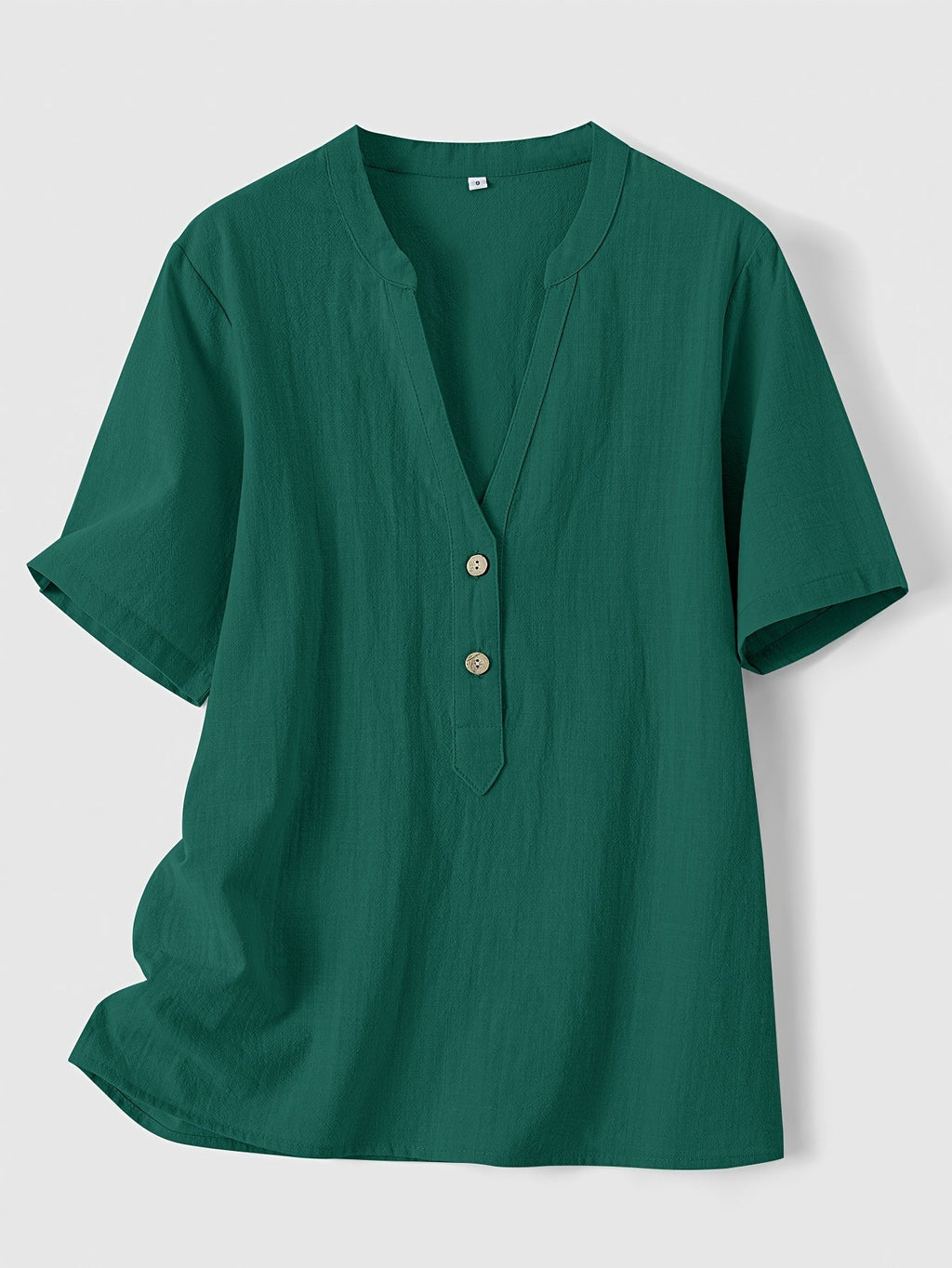 Elegante blusa con cuello en V