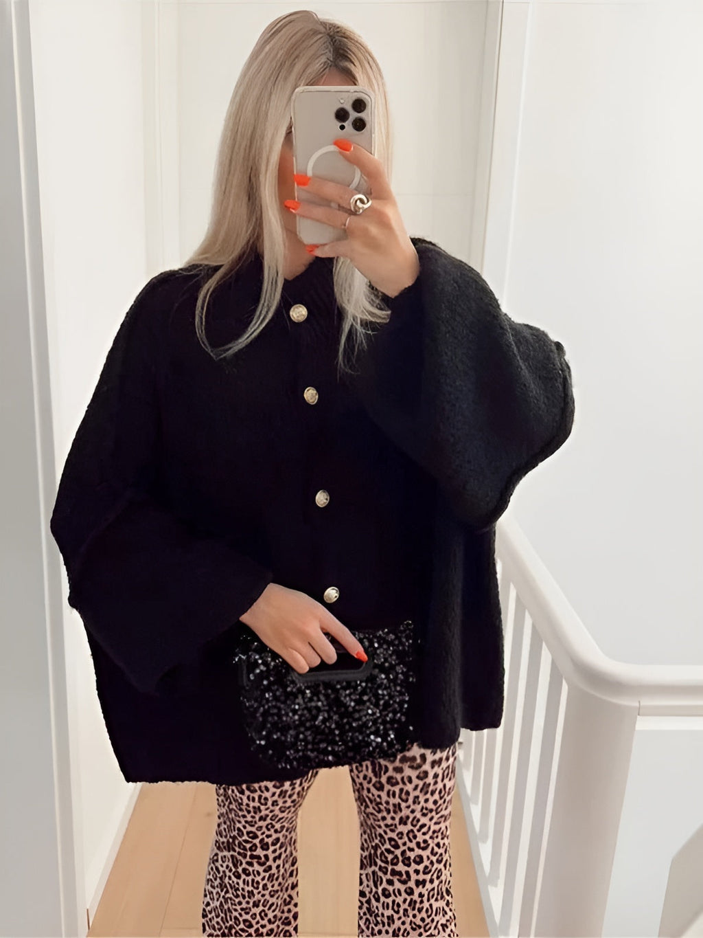 Chaqueta bomber oversize