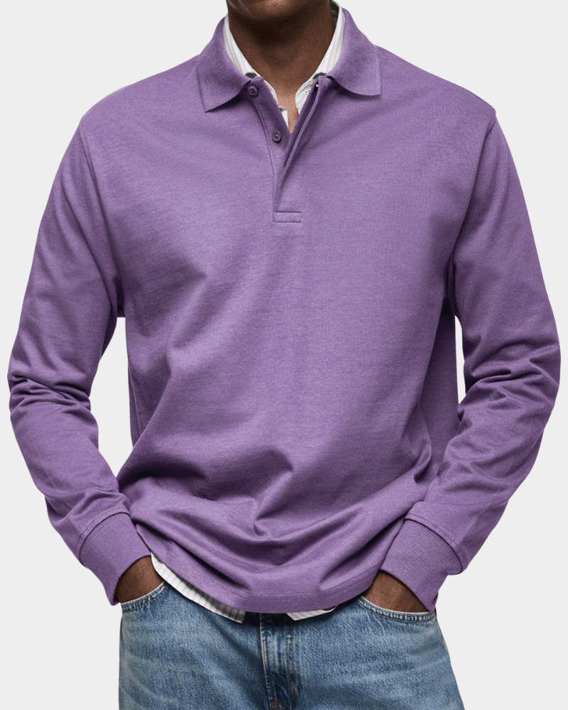 Polo de manga larga