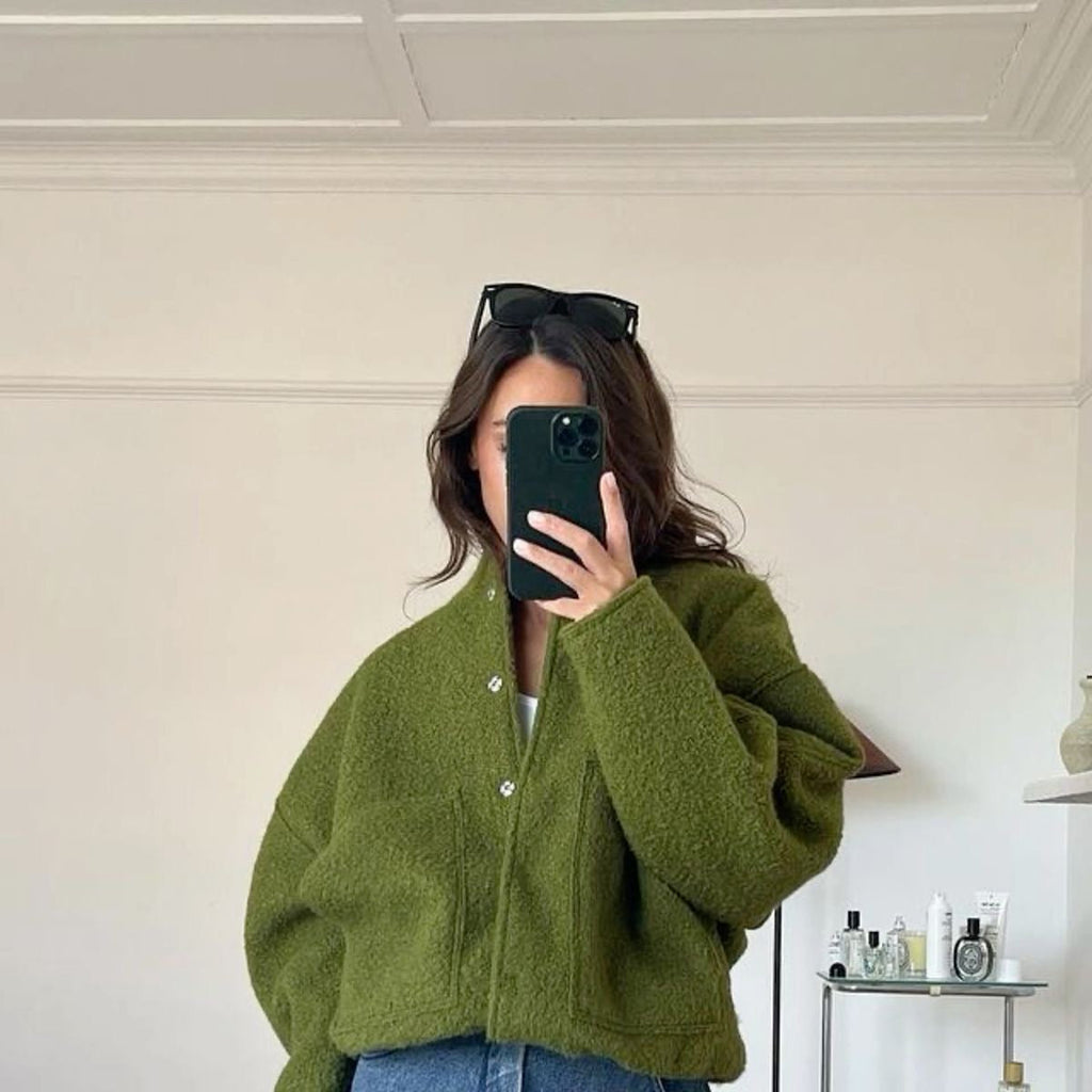 Chaqueta bomber oversize