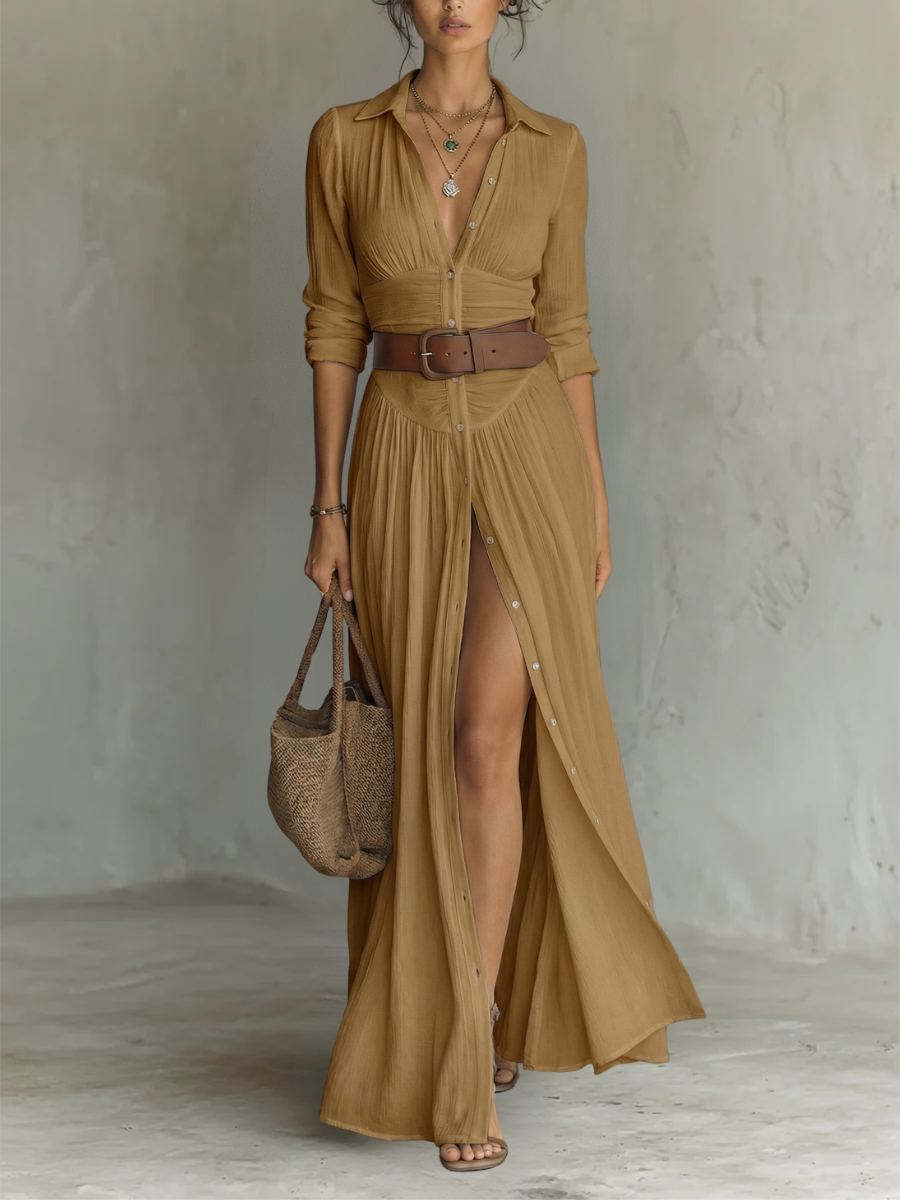 Vestido largo maxi