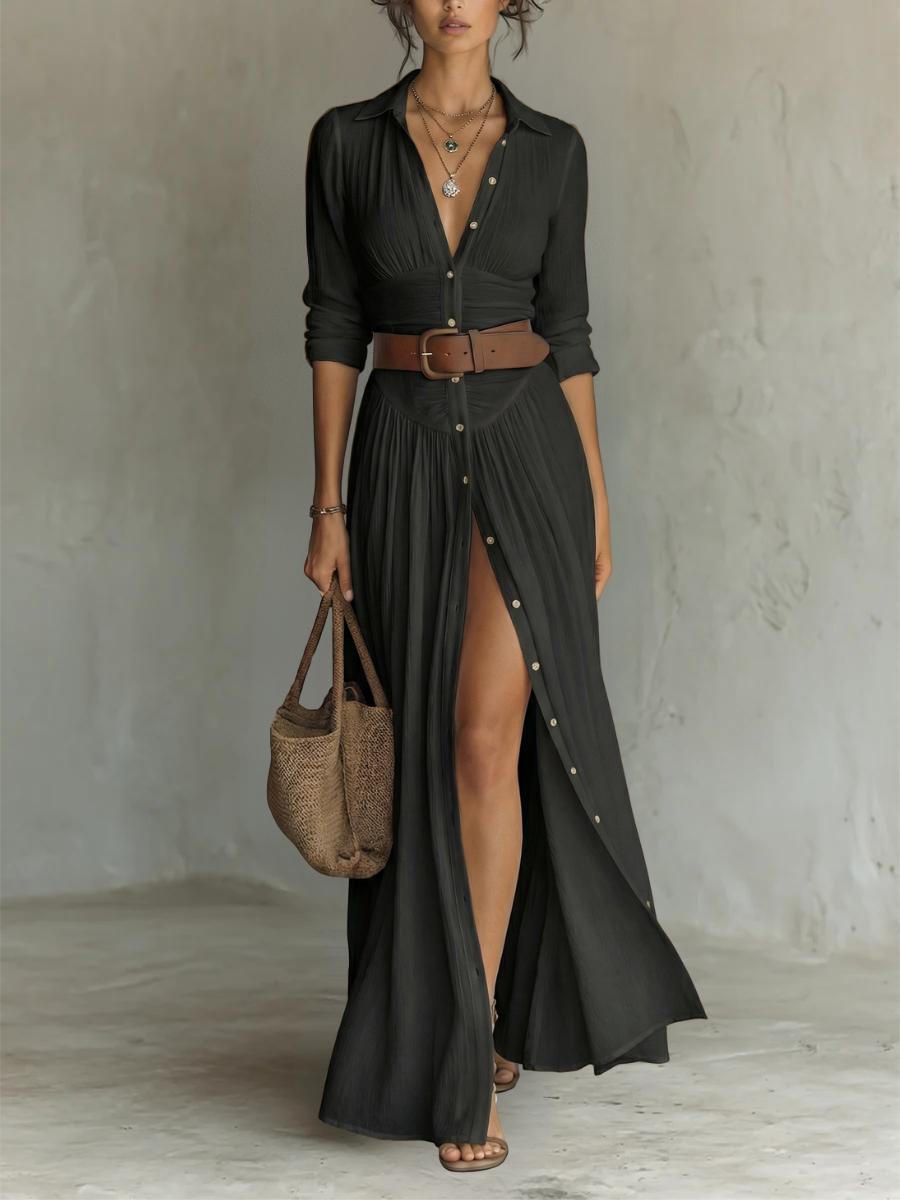 Vestido largo maxi