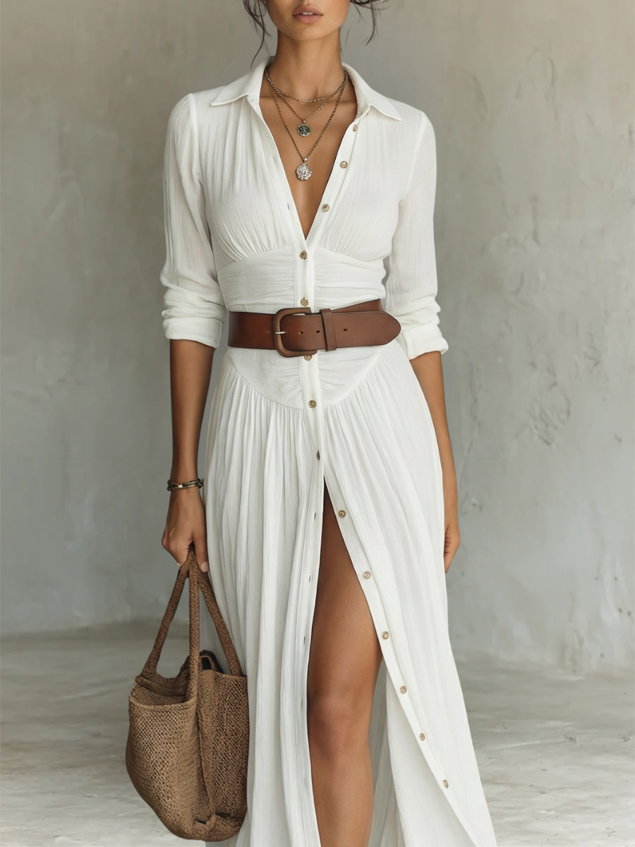 Vestido largo maxi