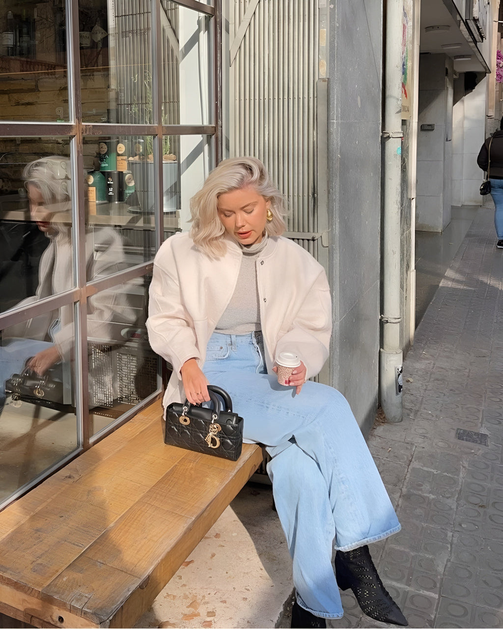 Chaqueta bomber oversize