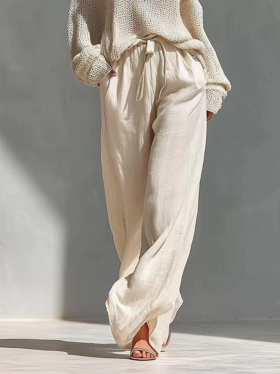 Conjunto de punto de lino