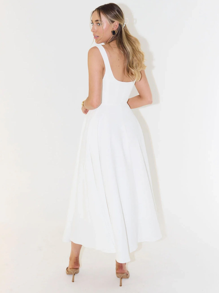 Vestido de falda Amplia
