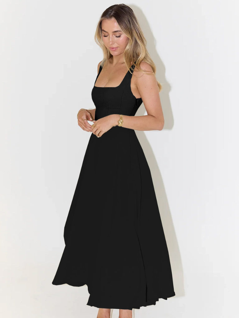 Vestido de falda Amplia