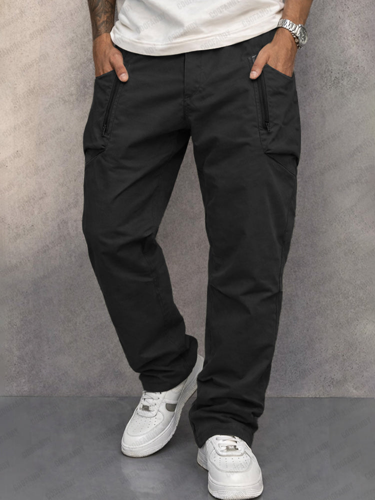 Pantalones cargo de algodón
