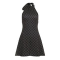 Vestido halter de lunares de Valerie