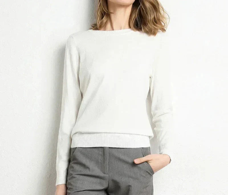 Jersey de lana sencillo