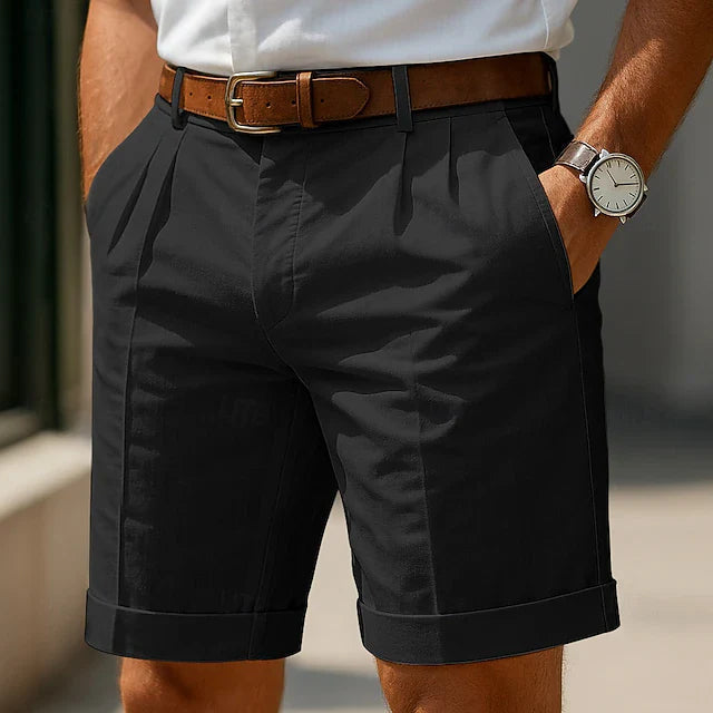 Bermudas de verano con pliegues