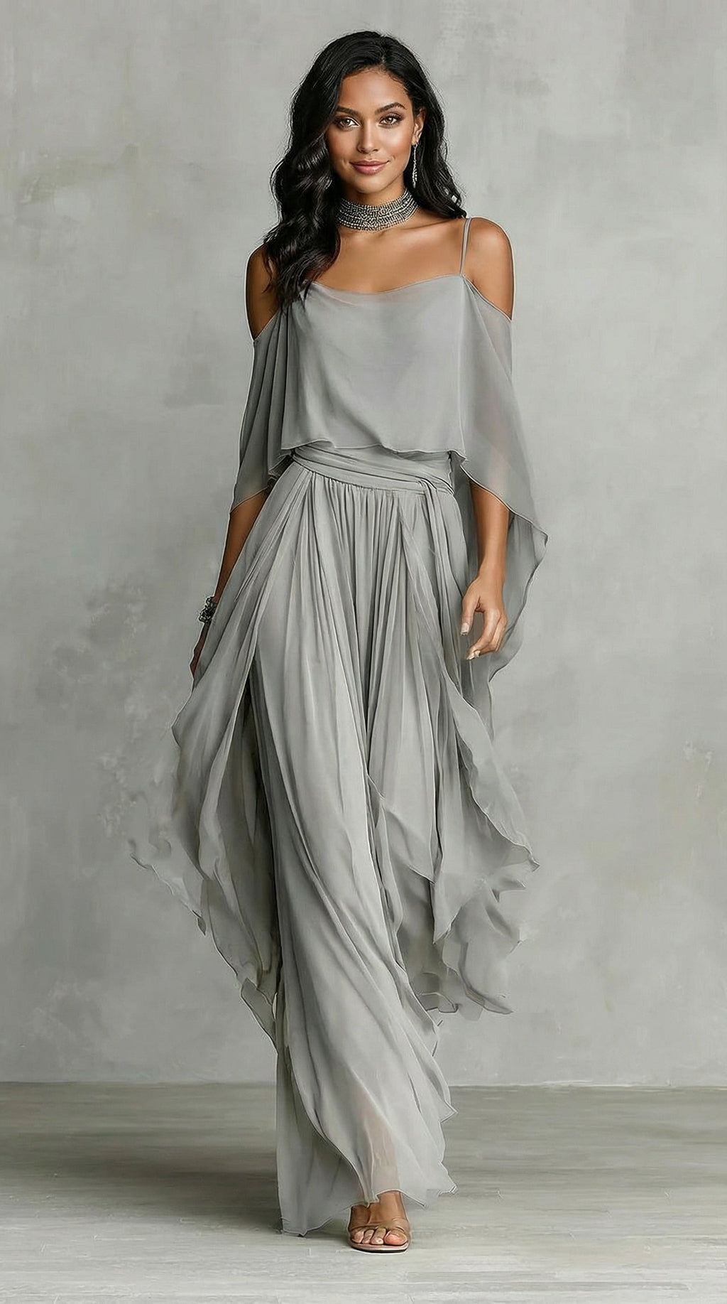 Elegante conjunto de dos piezas