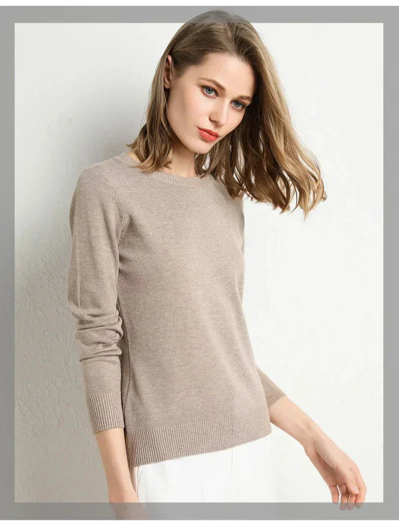 Jersey de lana sencillo