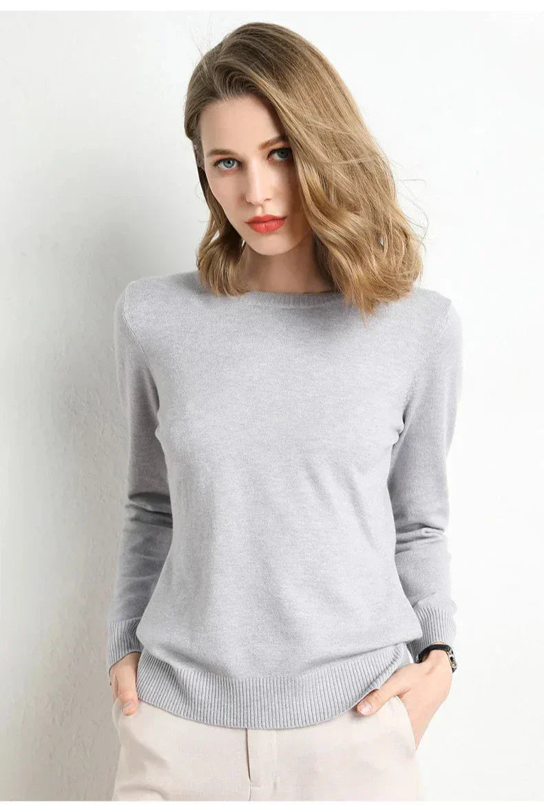 Jersey de lana sencillo