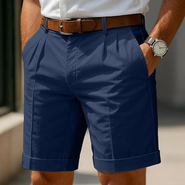 Bermudas de verano con pliegues